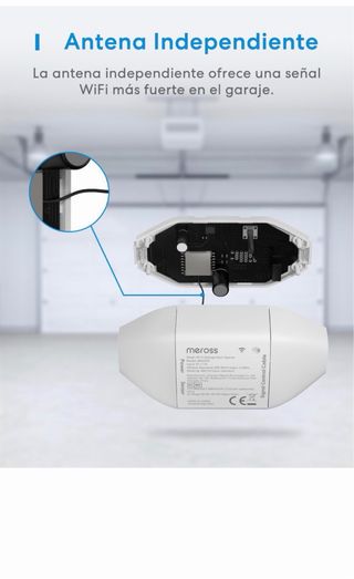 Meross MSG100 - Abrepuertas Garaje Wi-Fi