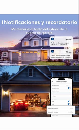 Meross MSG100 - Abrepuertas Garaje Wi-Fi
