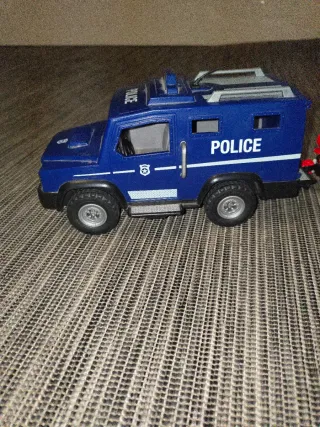 Playmobil Policía: Coche y Barco