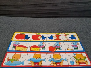 Puzzle Educativo Come-Come Madera