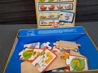 Puzzle Educativo Come-Come Madera
