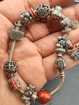 Bracciale Pandora Argento 925 con Charms