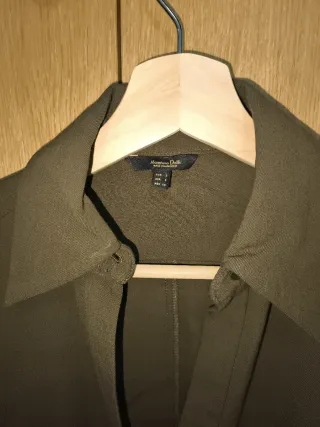 Camisa Massimo Dutti Verde Oliva