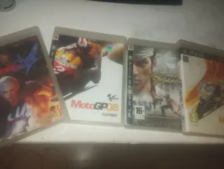 Lote 3 Juegos PS3: MotoGP 08, Virtua Fighter 5, De