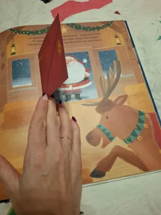 Libro con solapas: Papá Noel salva la Navidad