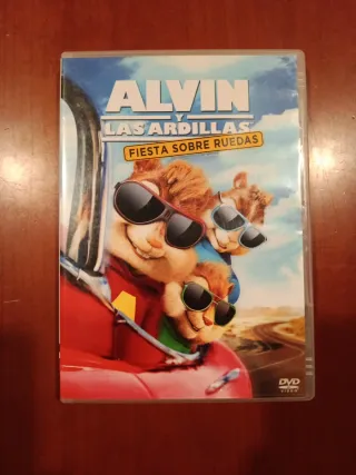 DVD Alvin y las Ardillas Fiesta Sobre Ruedas
