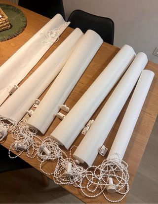 6 Estores Enrollables Blancos