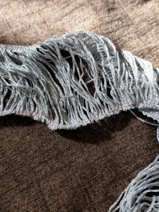 Frangia a catenella blu