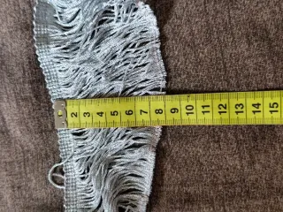 Frangia a catenella blu