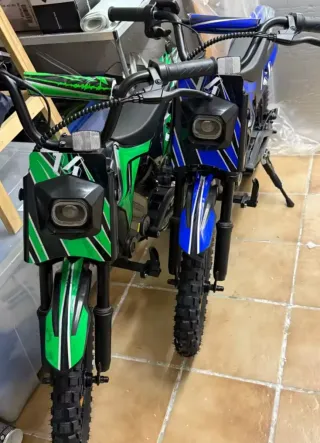 Moto Eléctrica Infantil Azul