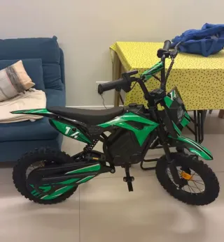 Moto Eléctrica Infantil Azul