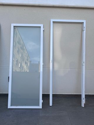 Mampara y cristal seguridad exterior