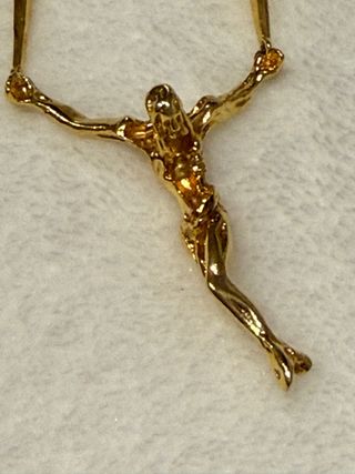 Colgante Cruz Vintage diseño Dali Poquisimas unide