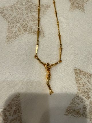 Colgante Cruz Vintage diseño Dali Poquisimas unide