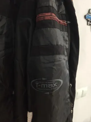 Chaqueta de invierno negra Charles Klein USA