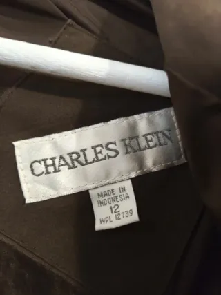 Chaqueta de invierno negra Charles Klein USA