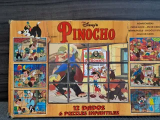 Puzzle de Cubos Disney Pinocho