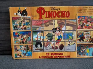 Puzzle de Cubos Disney Pinocho