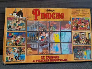 Puzzle de Cubos Disney Pinocho