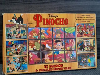 Puzzle de Cubos Disney Pinocho
