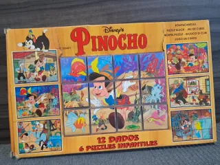 Puzzle de Cubos Disney Pinocho