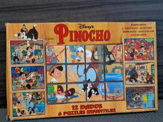 Puzzle de Cubos Disney Pinocho