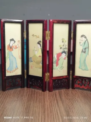 Biombo Chino Miniatura