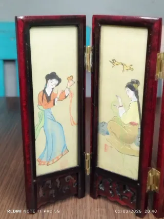 Biombo Chino Miniatura