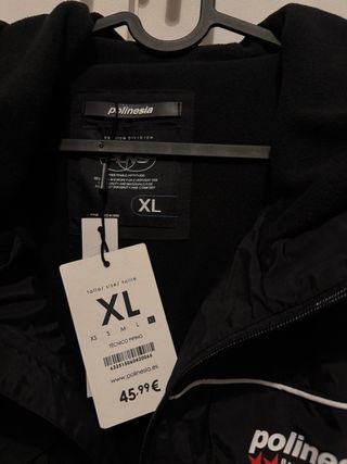 Chaqueta Negra Hombre