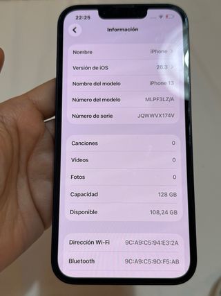iPhone 13 128GB Azul