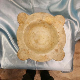 ANTICO MORTAIO IN MARMO FINE 600 INZIO 700 DIAM.26