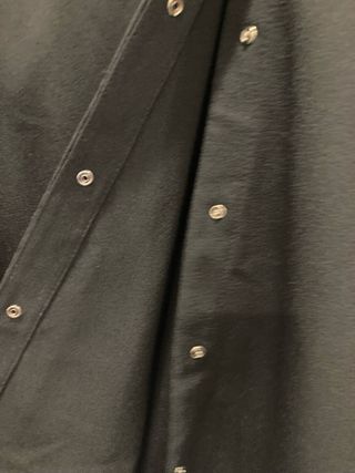 Camisa negra manga larga