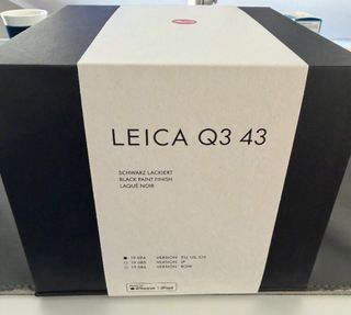 Leica Q3 Cámara Negra