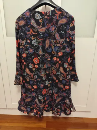Vestido estampado talla 38