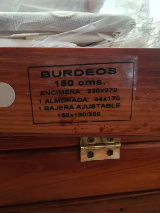 Juego de sábanas de algodón bordado