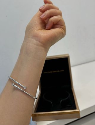 Pulsera Oro Blanco 18k 4.92gr