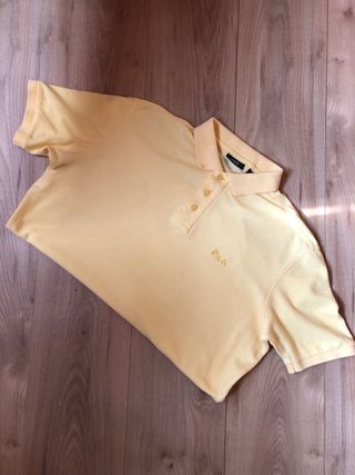 Polo FILA Vintage 90s Heritage - Amarillo Pastel