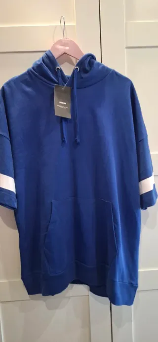 Sudadera LFTMAN azul con capucha