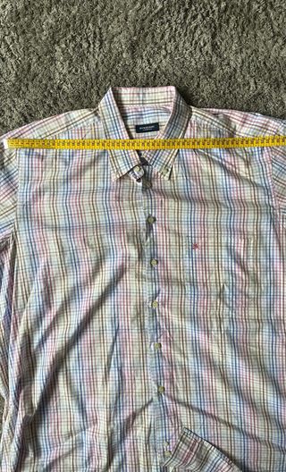 Camisa Burberry de cuadros (Talla XL)