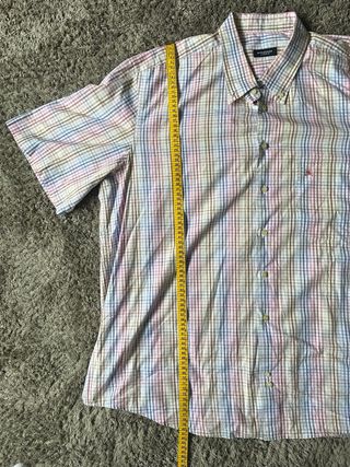 Camisa Burberry de cuadros (Talla XL)