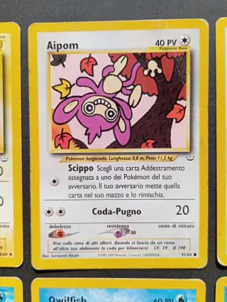 Carte dei Pokémon - Neo Revelations