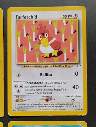 Carte dei Pokémon - Neo Revelations