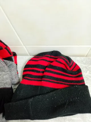 Set Sciarpa e Cappello Milan