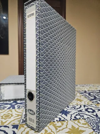 Raccoglitore Secrétaire con fantasia