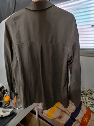 Camisa oversize gris topo XXL