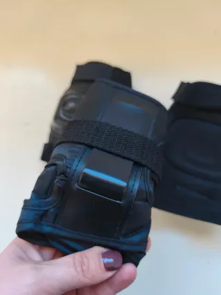 Set Rodilleras y Muñequera Protección