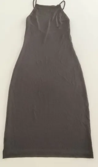 Vestido Negro con Tirantes