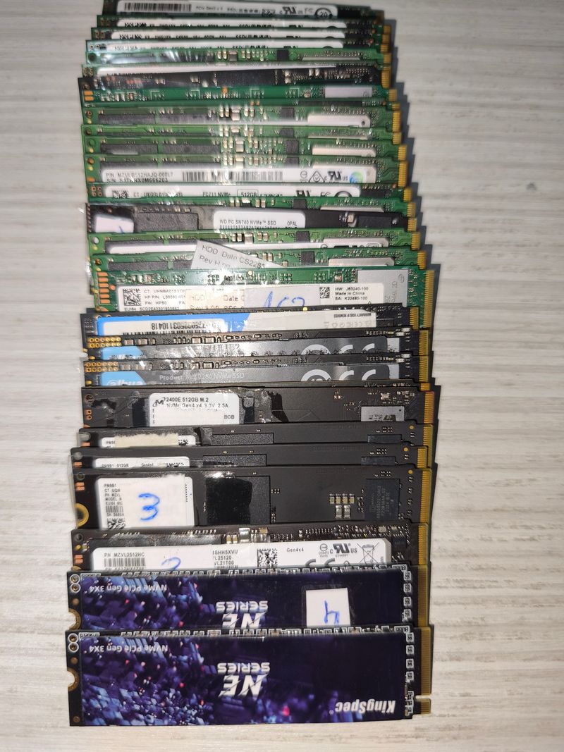 Discos duros SSD M.2 NVME 512GB Varios modelos afbeelding 2