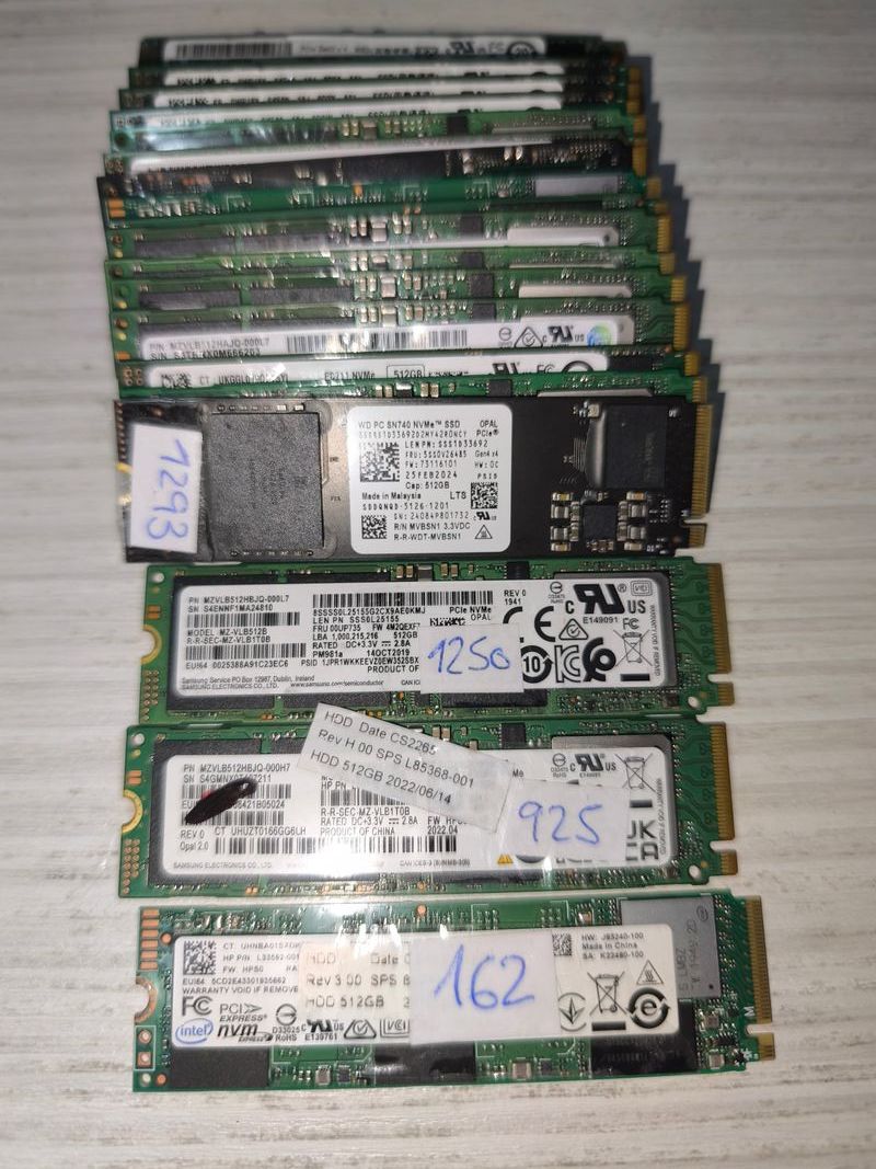 Discos duros SSD M.2 NVME 512GB Varios modelos afbeelding 4