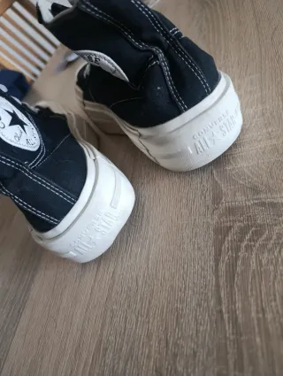 Zapatillas Converse Plataforma Negras Talla 39